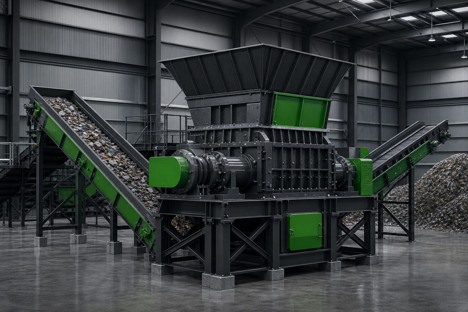 Double Shaft Shredder
