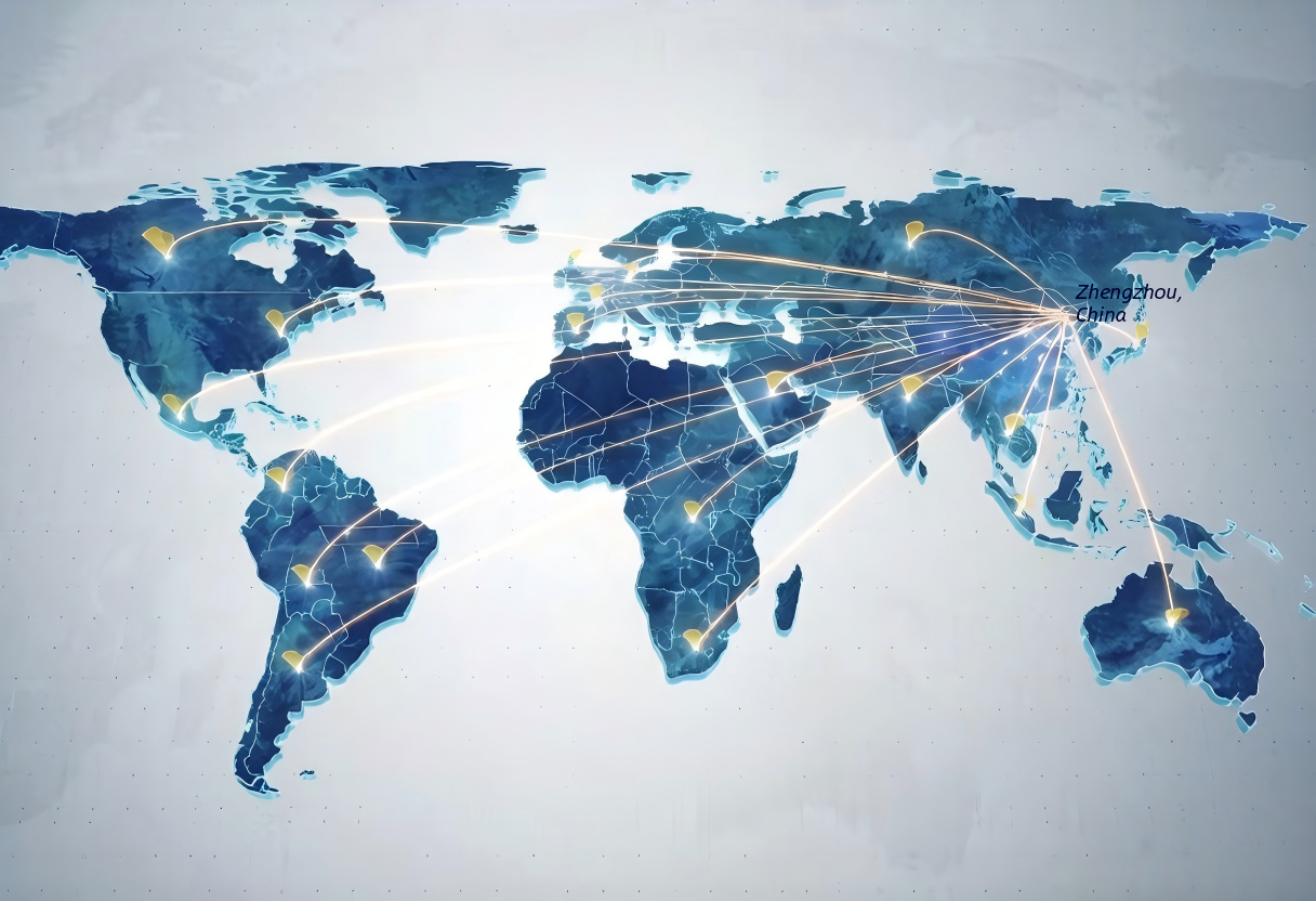 Global business map